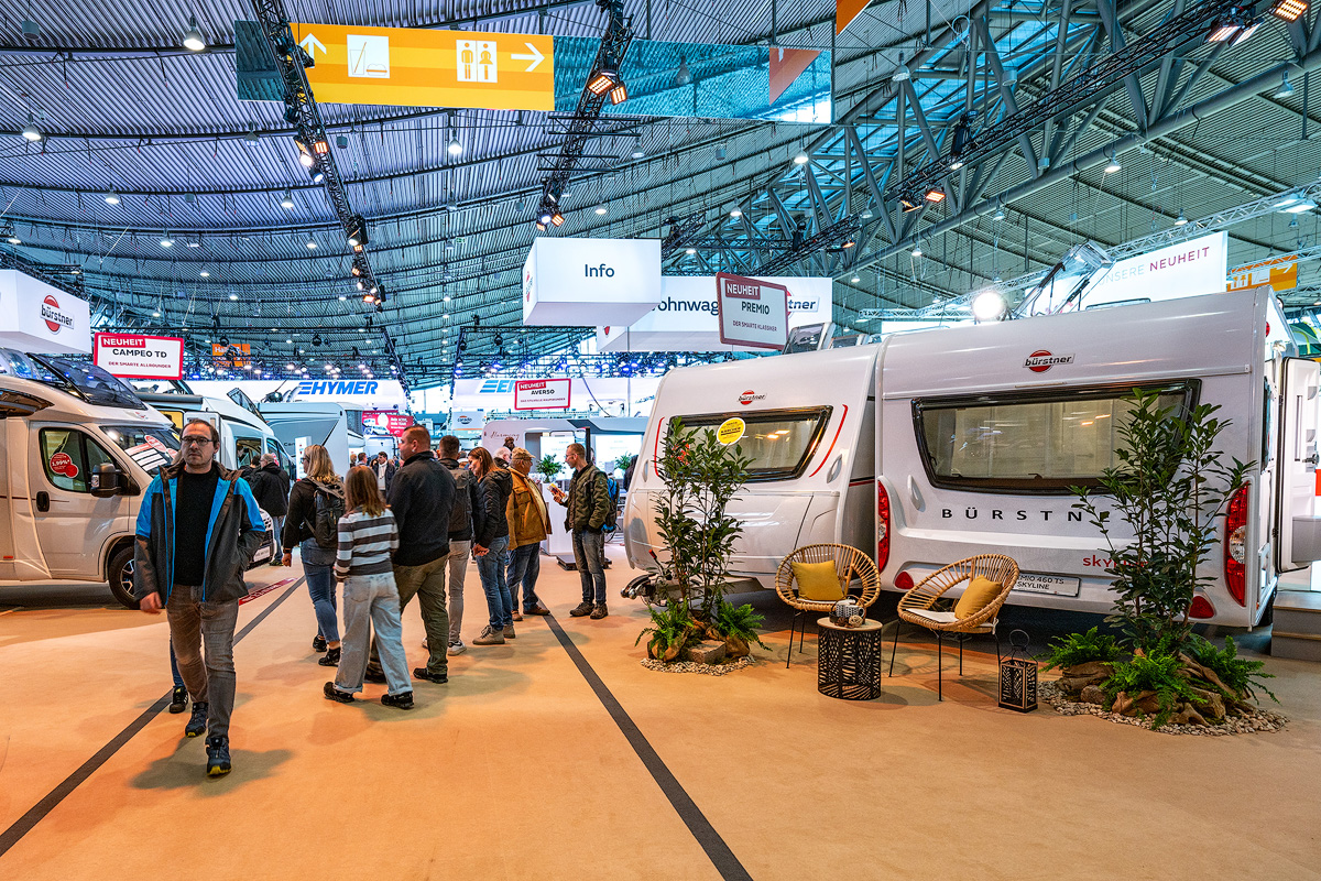 Koniec przyczep kempingowych Bürstner 